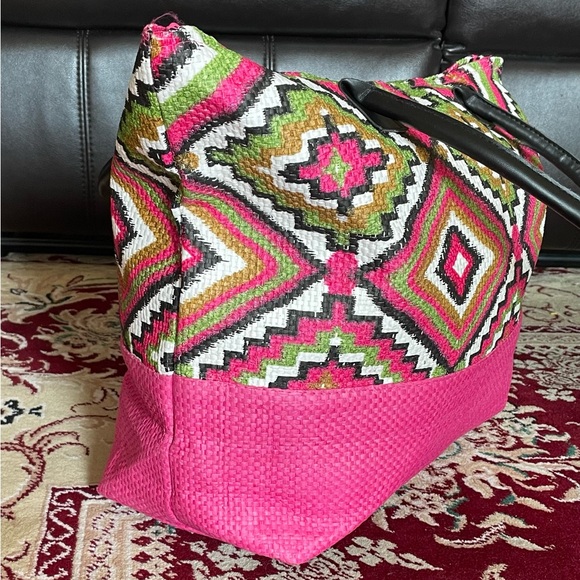 Colorful Geometric Tote Bag - Picture 4 of 4